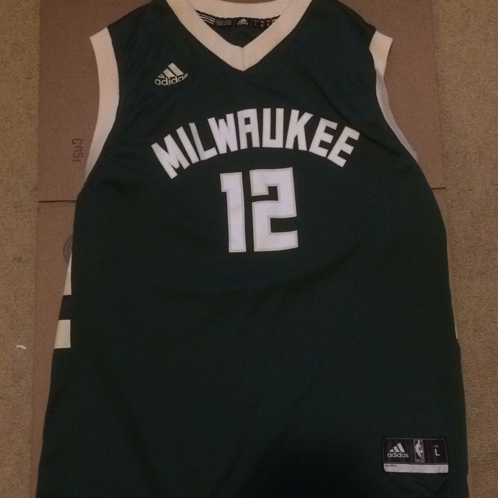 Adidas Jabari Parker NBA Youth Jersey Large Green